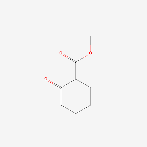 2-METHOXYCARBONYLCYCLOHEXANONE (CAS: 41302-34-5) - Chemical Structure and Molecular Formula 