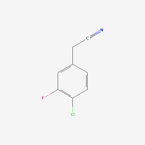 (4-CHLORO-3-FLUORO-PHENYL)-ACETONITRILE (CAS: 251570-03-3) - Related Chemical Product