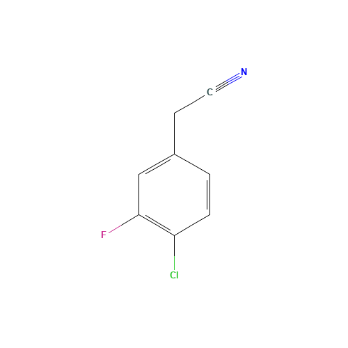 (4-CHLORO-3-FLUORO-PHENYL)-ACETONITRILE (CAS: 251570-03-3) - Related Chemical Product