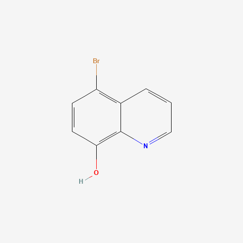 5-bromoquinolin-8-ol (CAS: 1198-14-7) - Chemical Structure and Molecular Formula 