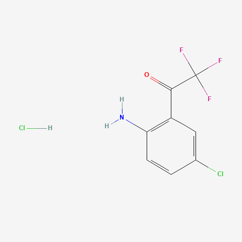 4-Chloro-2-(trifluoroacetyl)aniline hydrochloride (CAS: 173676-59-0) - Related Chemical Product