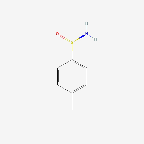 (R)-(-)-4-Methylbezenesulfinamide (CAS: 247089-85-6) - Chemical Structure and Molecular Formula 