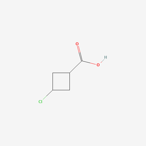 3-CHLOROCYCLOBUTANECARBOXYLIC ACID (CAS: 35207-71-7) - Chemical Structure and Molecular Formula 