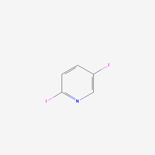 2,5-Diiodopyridine (CAS: 116195-81-4) - Chemical Structure and Molecular Formula 