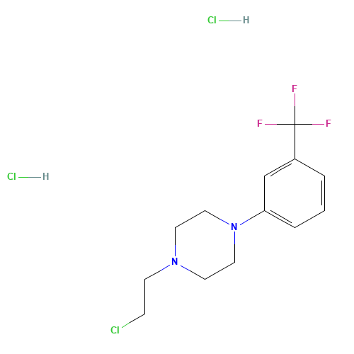 1-(2-CHLORO-ETHYL)-4-(3-TRIFLUOROMETHYL-PHENYL)-PIPERAZINE DIHYDROCHLORIDE (CAS: 670234-47-6) - Related Chemical Product