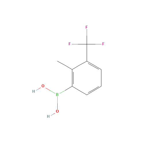 2-Methyl-3-trifluoromethyl-phenylboronic acid (CAS: 947533-86-0) - Related Chemical Product