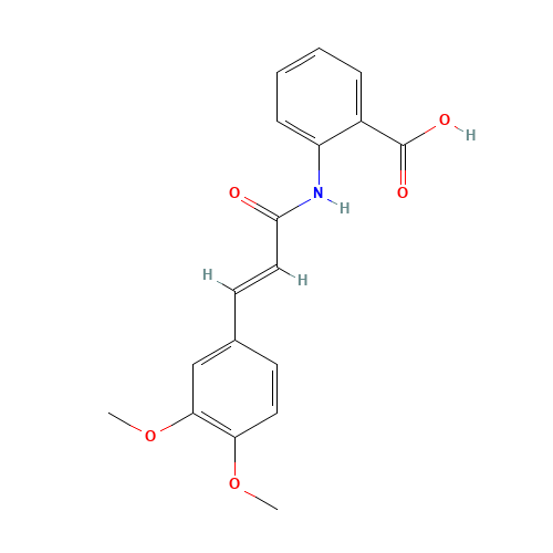 Tranilast (CAS: 53902-12-8) - Chemical Structure and Molecular Formula 