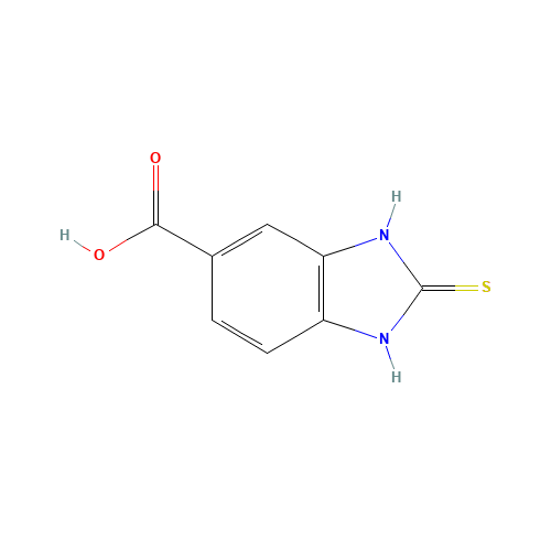 2-MERCAPTO-5-BENZIMIDAZOLECARBOXYLIC ACID (CAS: 58089-25-1) - Related Chemical Product