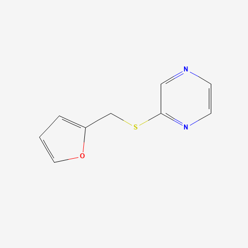 2-FURFURYL THIOPYRAZINE (CAS: 164352-93-6) - Chemical Structure and Molecular Formula 