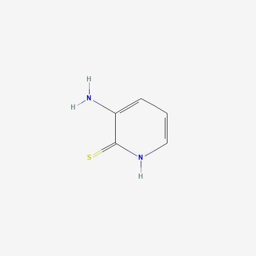 2(1H)-Pyridinethione,3-amino-(9CI) (CAS: 38240-21-0) - Chemical Structure and Molecular Formula 
