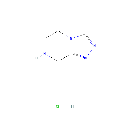 5,6,7,8-tetrahydro[1,2,4]triazolo[4,3-a]pyrazine (CAS: 837430-14-5) - Related Chemical Product