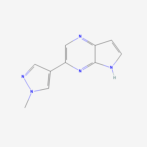 3-(1-methyl-1H-pyrazol-4-yl)-5H-pyrrolo[2,3-b]pyrazine (CAS: 1184918-64-6) - Related Chemical Product