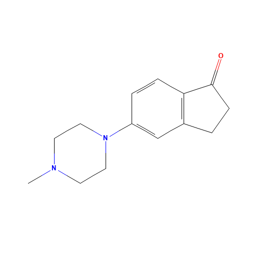 5-(4-METHYL-PIPERAZIN-1-YL)-INDAN-1-ONE (CAS: 866849-23-2) - Related Chemical Product
