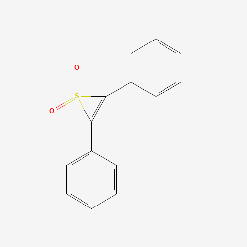 Diphenylthiirene 1,1-dioxide (CAS: 5162-99-2) - Chemical Structure and Molecular Formula 
