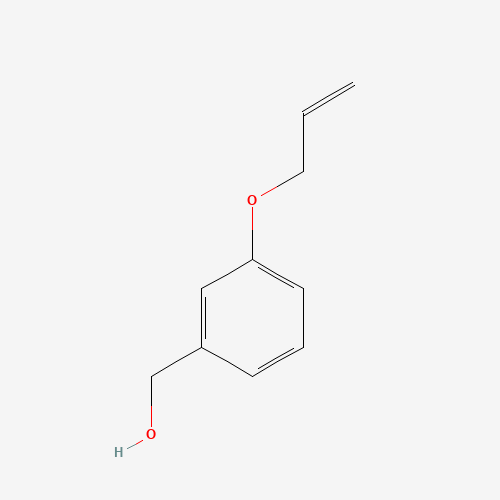 1-(Allyloxy)-4-(hydroxymethyl)benzene (CAS: 34905-07-2) - Chemical Structure and Molecular Formula 