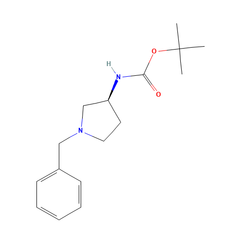 (S)-(-)-1-BENZYL-3-(BOC-AMINO)PYRROLIDINE (CAS: 131852-53-4) - Related Chemical Product