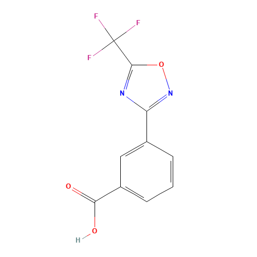 3-(5-(Trifluoromethyl)-1,2,4-oxadiazol-3-yl)benzoicacid (CAS: 1092400-82-2) - Related Chemical Product
