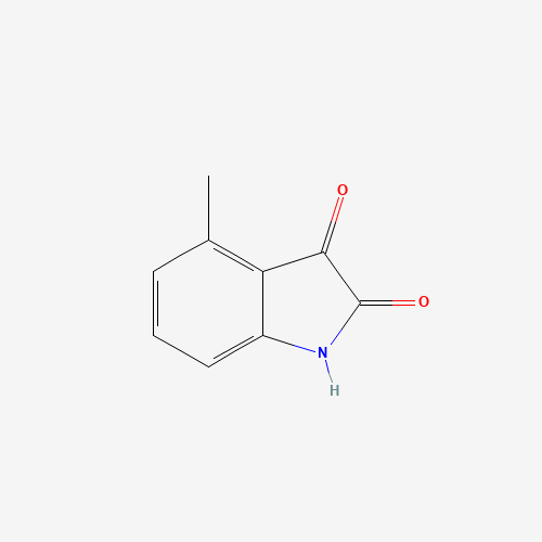 6-methyl-1H-indole-2,3-dione (CAS: 1128-44-5) - Chemical Structure and Molecular Formula 