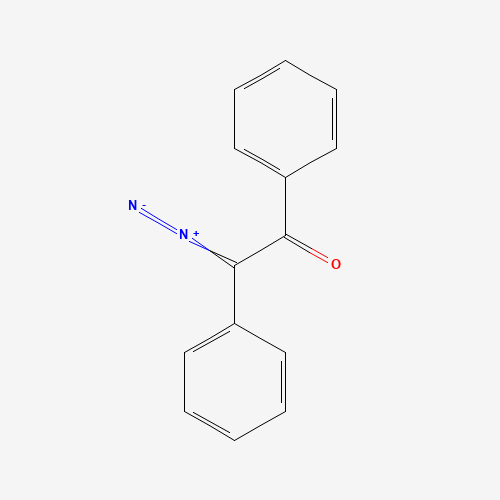 1,2-Diphenyl-2-diazoethanone (CAS: 3469-17-8) - Chemical Structure and Molecular Formula 