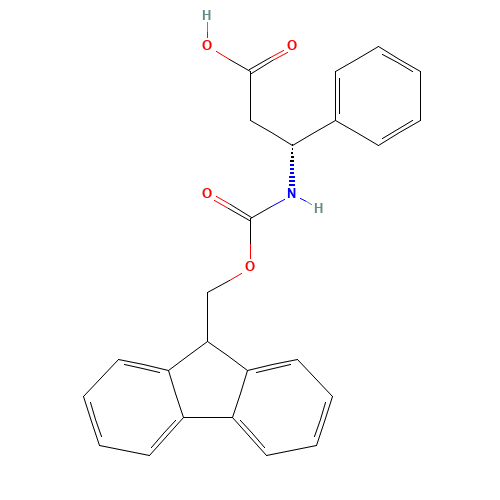 Fmoc-(R)-3-Amino-3-phenylpropionic acid (CAS: 220498-02-2) - Related Chemical Product