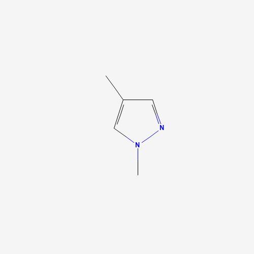 1,4-DIMETHYLPYRAZOLE (CAS: 1072-68-0) - Chemical Structure and Molecular Formula 