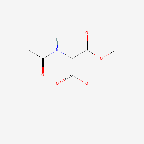 Dimethyl acetamidomalonate (CAS: 60187-67-9) - Chemical Structure and Molecular Formula 