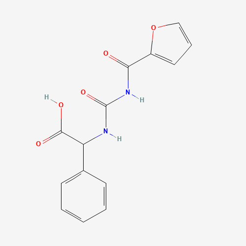 alpha-[[[(2-Furanylcarbonyl)amino]carbonyl]amino]benzeneacetic acid (CAS: 89307-25-5) - Related Chemical Product