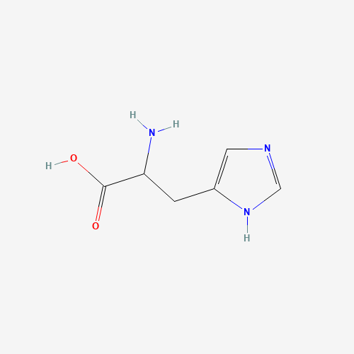 DL-Histidine (CAS: 184709-11-3) - Chemical Structure and Molecular Formula 