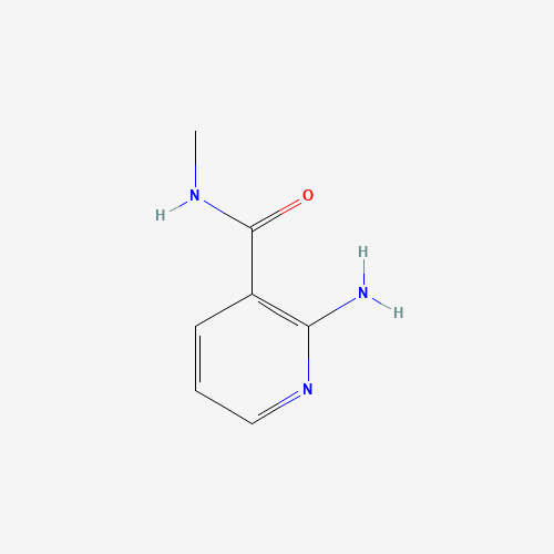 N-Methyl-2-aminopyridine-3-carboxamide chemical structure N-Methyl-2-aminopyridine-3-carboxamide (CAS: 870997-87-8) - Chemical Structure and Molecular Formula
