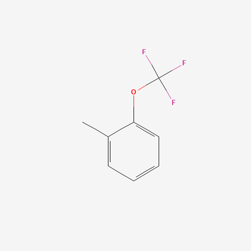 2-TRIFLUOROMETHOXY TOLUENE (CAS: 42908-77-0) - Chemical Structure and Molecular Formula 