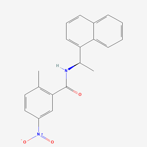 2-Methyl-N-(1R-naphthalen-1-yl-ethyl)-5-nitro-benzamide (CAS: 1093070-15-5) - Related Chemical Product