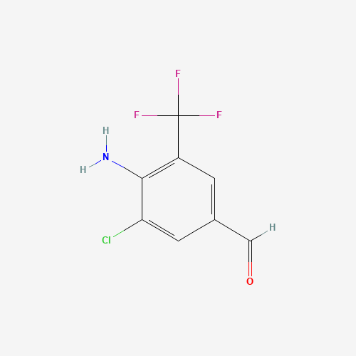 4-AMINO-3-CHLORO-5-(TRIFLUOROMETHYL)BENZALDEHYDE (CAS: 95656-51-2) - Related Chemical Product
