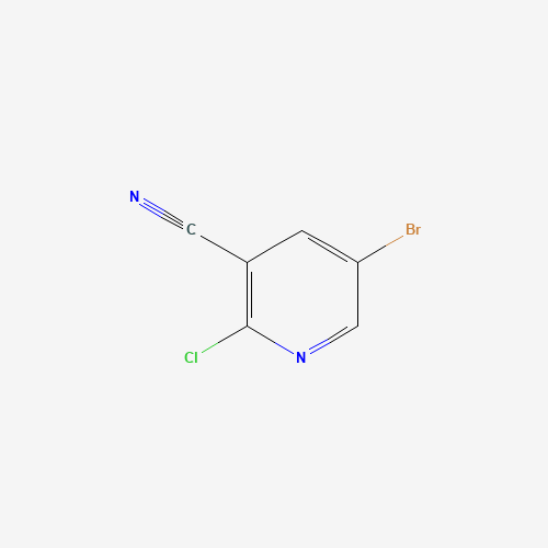 5-Bromo-2-chloro-3-cyanopyridine chemical structure 5-Bromo-2-chloro-3-cyanopyridine (CAS: 405224-23-9) - Chemical Structure and Molecular Formula