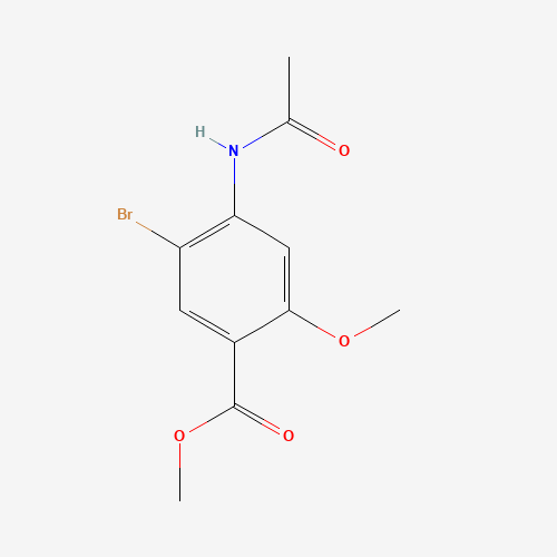Methyl 4-acetamido-5-bromo-2-methoxybenzoate (CAS: 4093-34-9) - Related Chemical Product