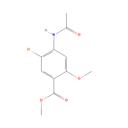 Methyl 4-acetamido-5-bromo-2-methoxybenzoate (CAS: 4093-34-9) - Related Chemical Product