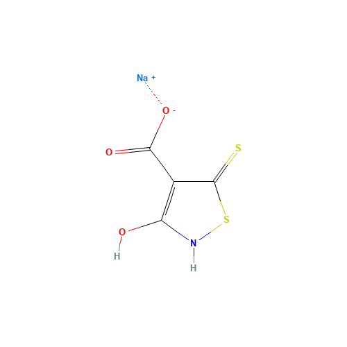 4-ISOTHIAZOLECARBOXYLIC ACID (CAS: 475112-25-5) - Chemical Structure and Molecular Formula 