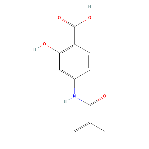 4-Methylacrylamidesalicylic acid (CAS: 50512-48-6) - Related Chemical Product