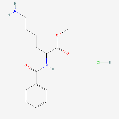 BZ-LYS-OME HCL (CAS: 14280-01-4) - Chemical Structure and Molecular Formula 