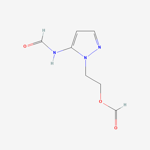 5-Formamide-1-(2-formyloxyethl)pyrazole (CAS: 116856-18-9) - Related Chemical Product
