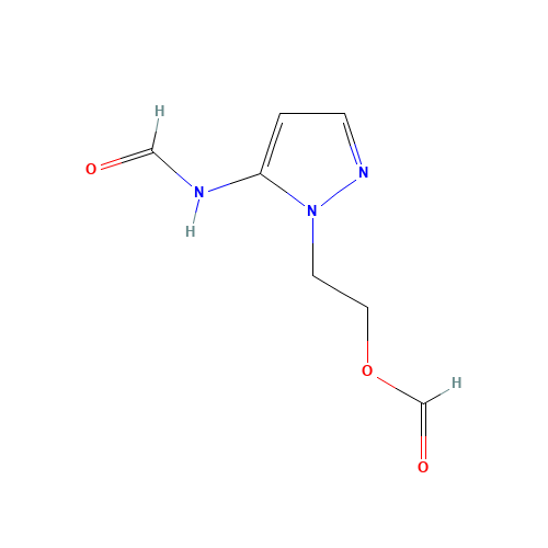 5-Formamide-1-(2-formyloxyethl)pyrazole (CAS: 116856-18-9) - Related Chemical Product
