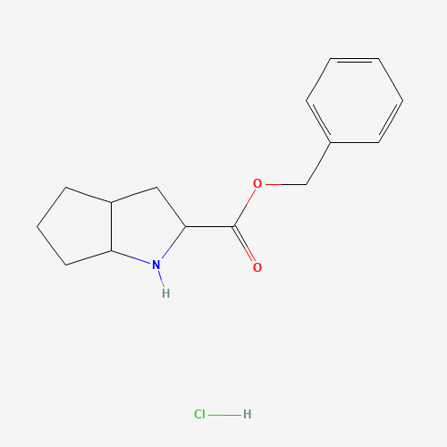 benzyl octahydrocyclopenta[b]pyrrole-2-carboxylate hydrochloride (CAS: 1042674-26-9) - Related Chemical Product