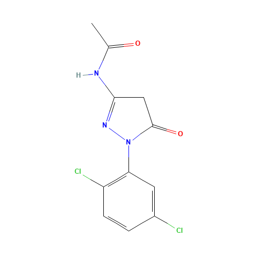1-(2,5-Dichlorophenyl)-3-propeneamido-5-pyrazolone (CAS: 87820-16-4) - Related Chemical Product
