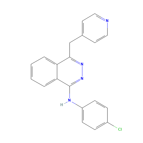 Vatalanib base (CAS: 212141-54-3) - Chemical Structure and Molecular Formula 