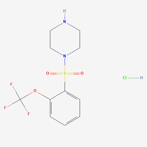 4-(2-TRIFLUOROMETHOXY-BENZENESULFONYL)-PIPERAZINE HYDROCHLORIDE (CAS: 864759-57-9) - Related Chemical Product