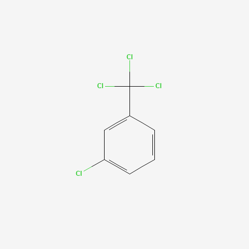 3-CHLORO BENZOTRICHLORIDE (CAS: 2136-81-4) - Chemical Structure and Molecular Formula 