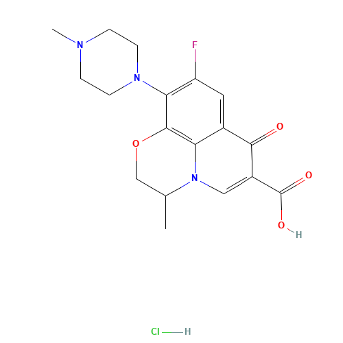 Ofloxacin hydrochloride (CAS: 118120-51-7) - Related Chemical Product