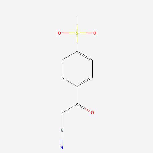 3-(4-(methylsulfonyl)phenyl)-3-oxopropanenitrile (CAS: 122454-47-1) - Related Chemical Product