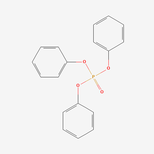 Triphenyl phosphate (CAS: 115-86-6) - Chemical Structure and Molecular Formula 