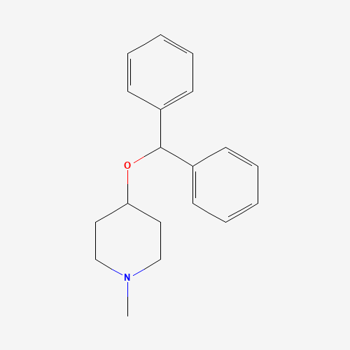 diphenylpyraline chemical structure diphenylpyraline (CAS: 147-20-6) - Chemical Structure and Molecular Formula