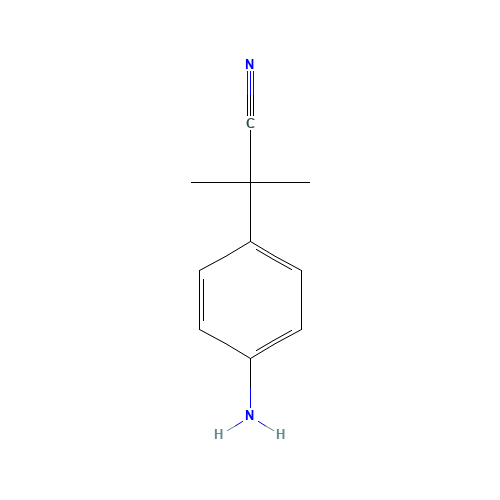 2-(4-AMINOPHENYL)-2-METHYLPROPANENITRILE (CAS: 115279-57-7) - Related Chemical Product